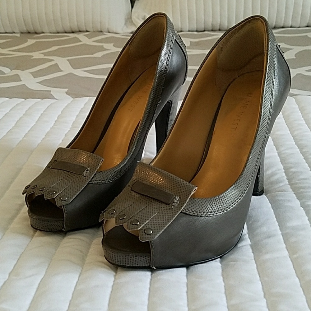 Nine West Peep Toe Pumps
